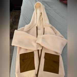 Madewell Teddy Zip-Up Hoody